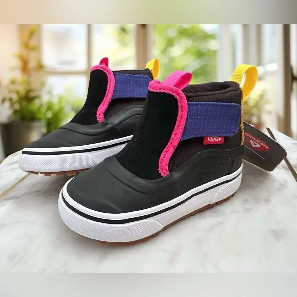 VANS Toddler Slip-On Hi Terrain V MTE Insulated Snow Winter Duck Boots Size 6